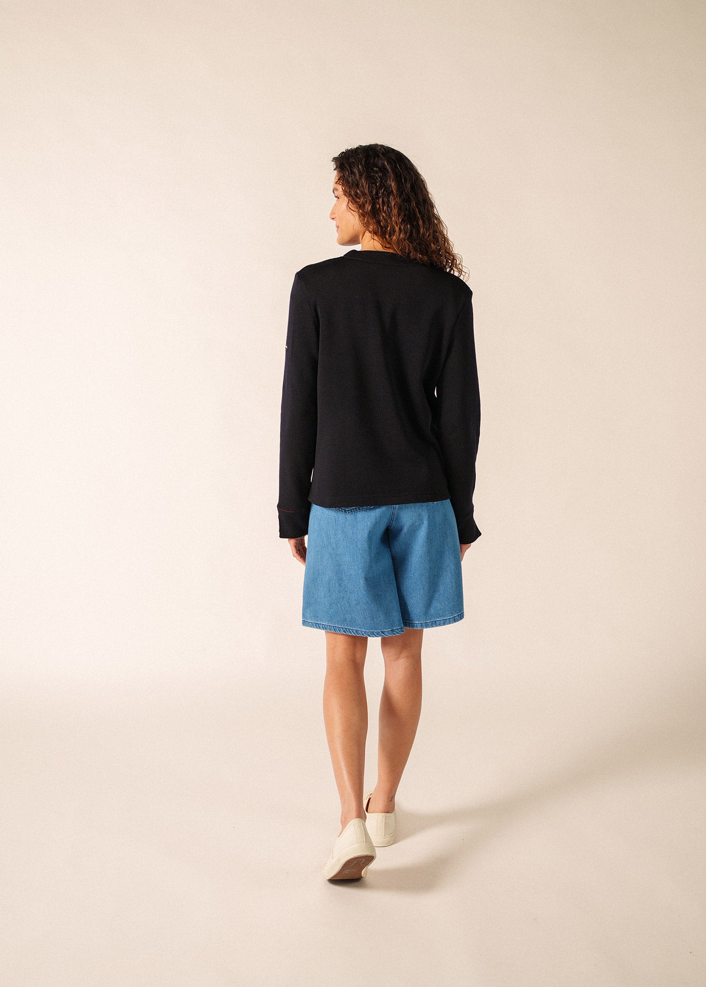 La Rochelle Zip Jacket | Gemini System Wool & Cotton | Saint James