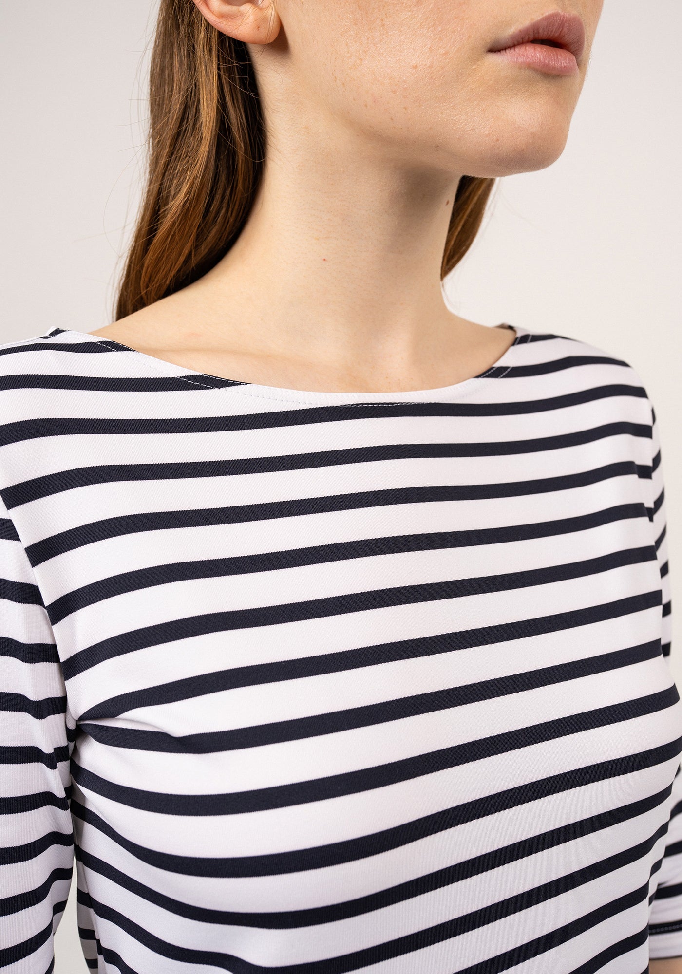 Propriano Anti-Uv Nautical Dress (WHITE / NAVY)