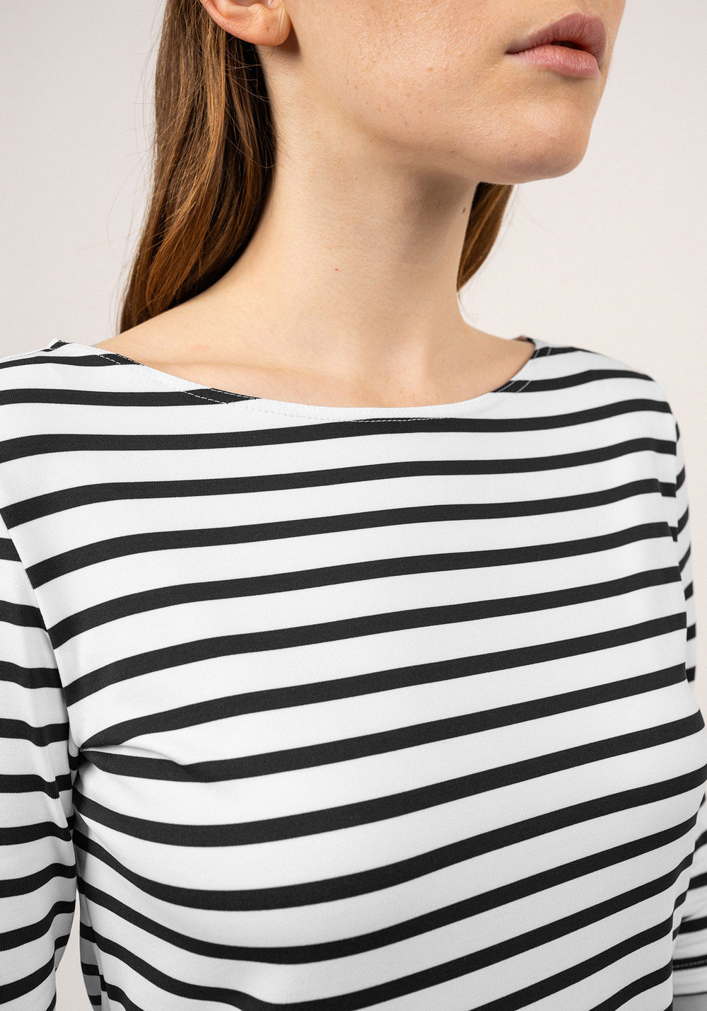 Propriano Anti-Uv Nautical Dress (WHITE / BLACK)