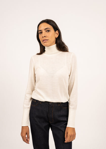 Thin wool turtleneck new arrivals
