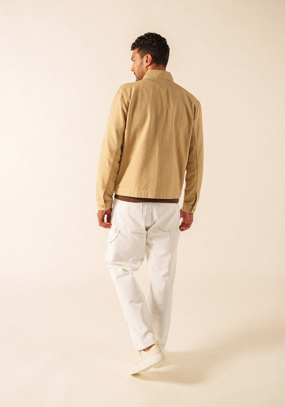 Zephyr cotton canvas jacket (SAIL CANVAS)