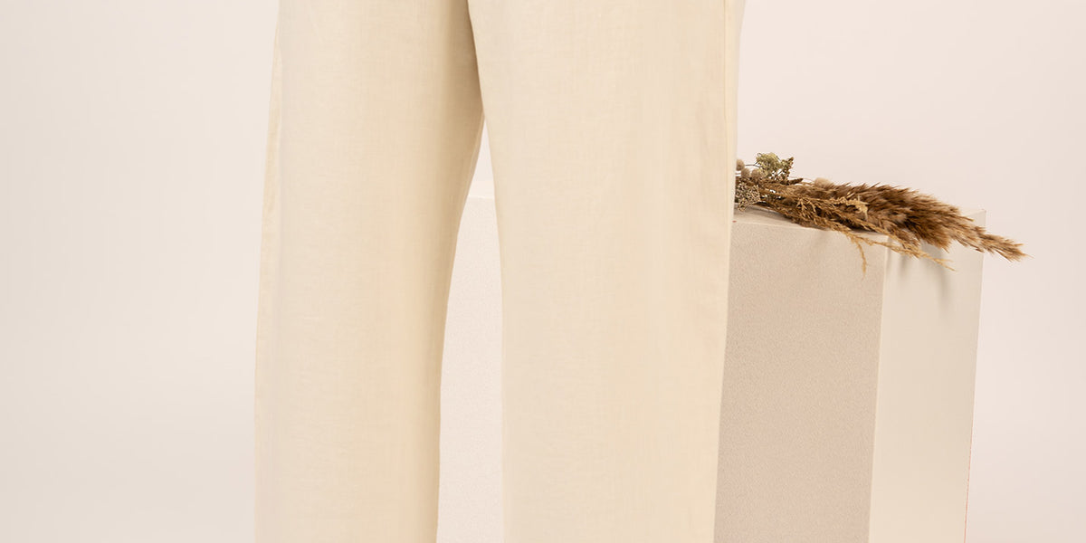 ALINE - Straight-Leg Pants | 100% Linen | Saint James® Official Site ...