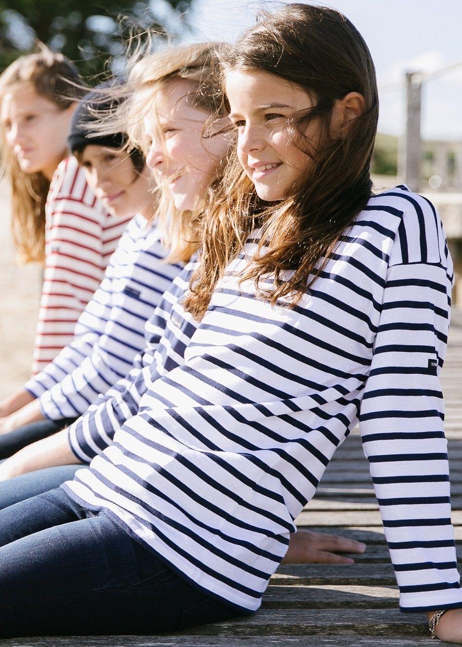 Authentic Breton Shirt for Kids in Soft Cotton • Saint James USA