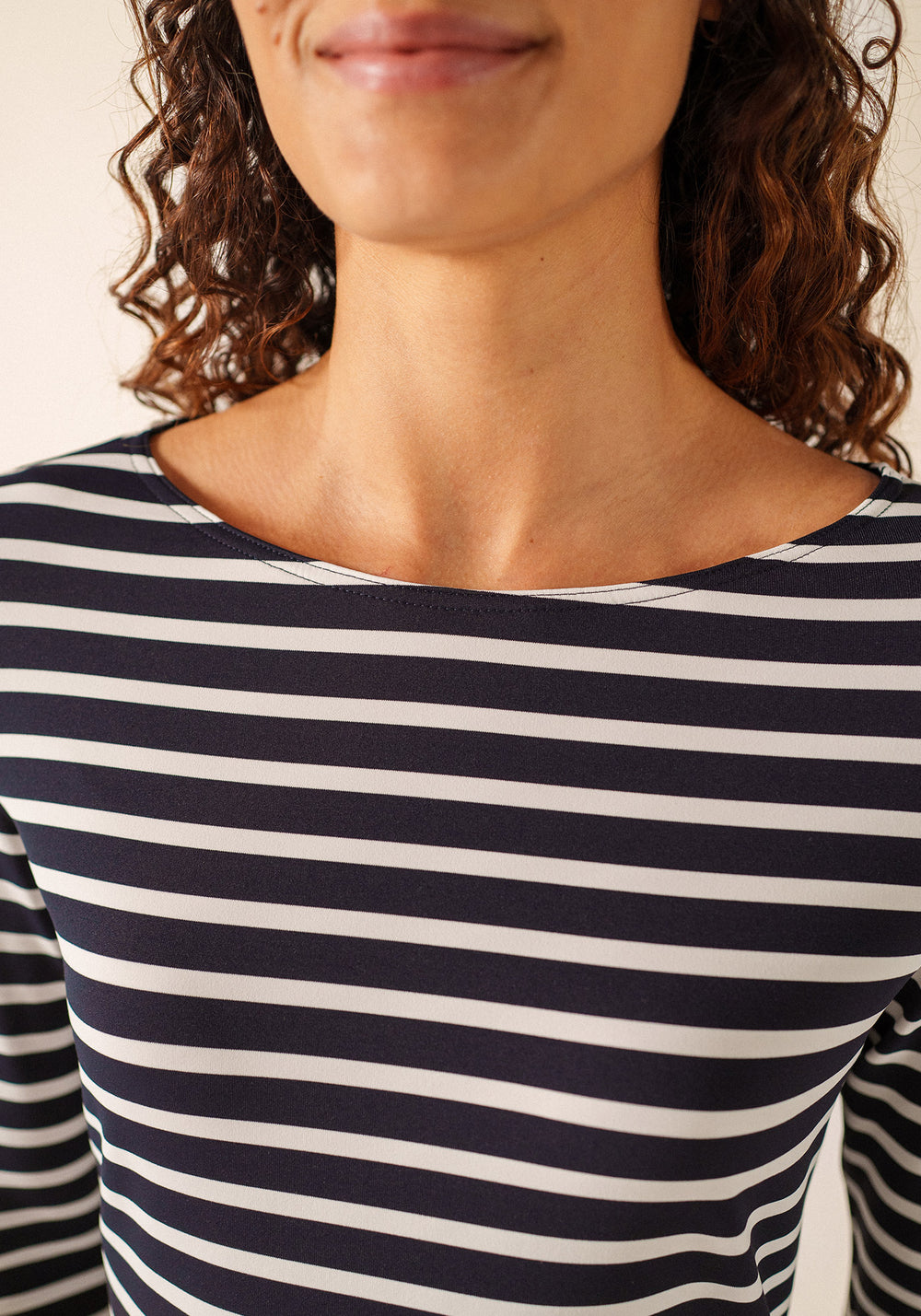 PROPRIANO Anti-Uv Nautical Dress (NAVY / WHITE)