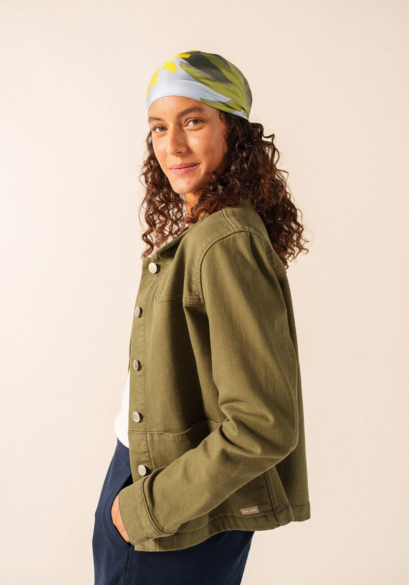 St Tea Lightweigth Jacket (ARMY GREEN)