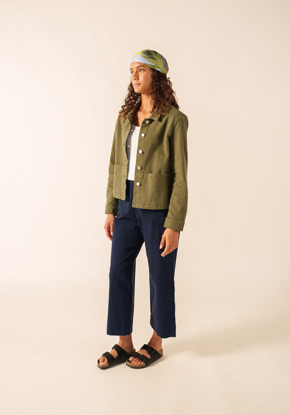 St Tea Lightweigth Jacket (ARMY GREEN)
