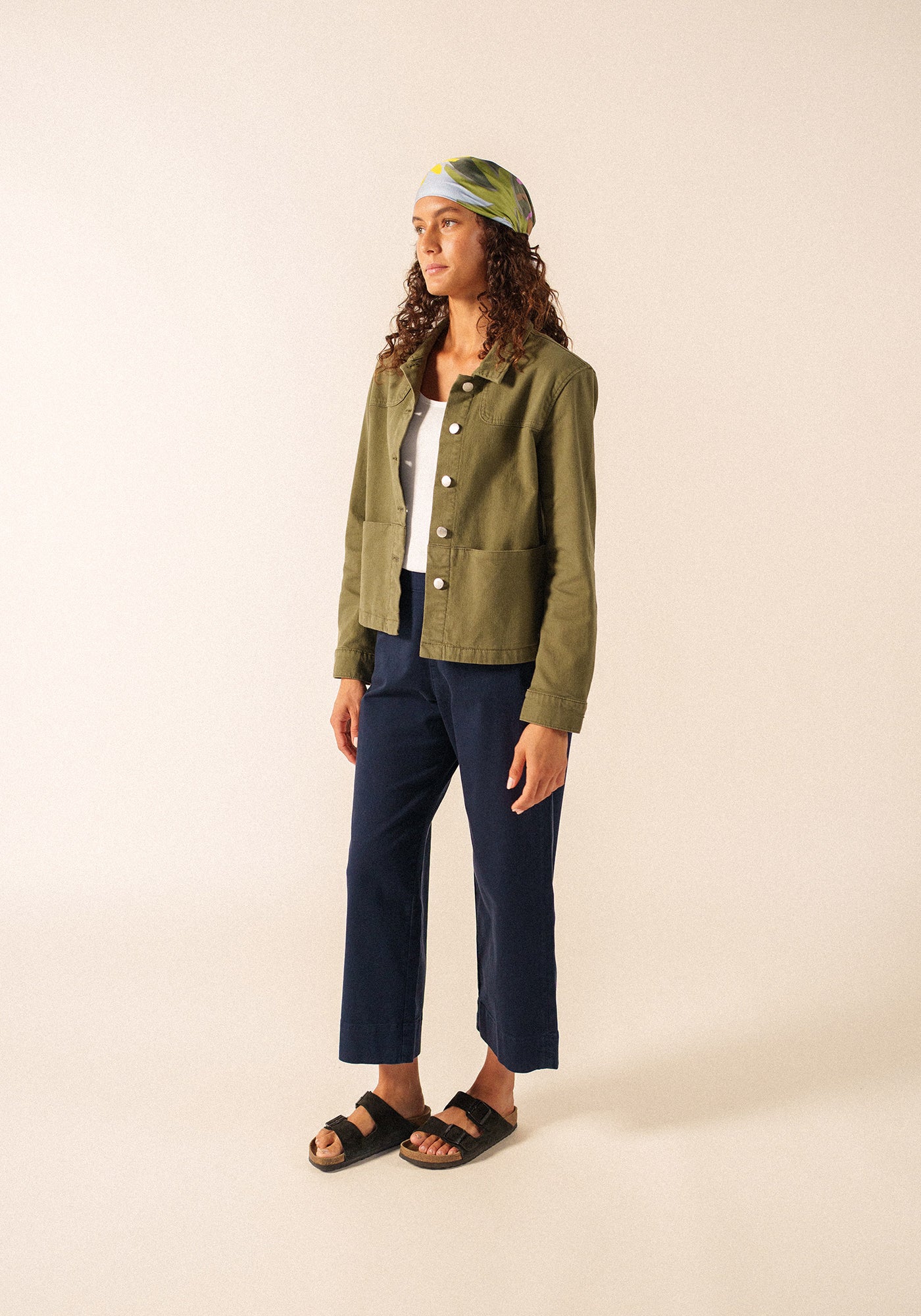 St Tea Lightweigth Jacket (ARMY GREEN)