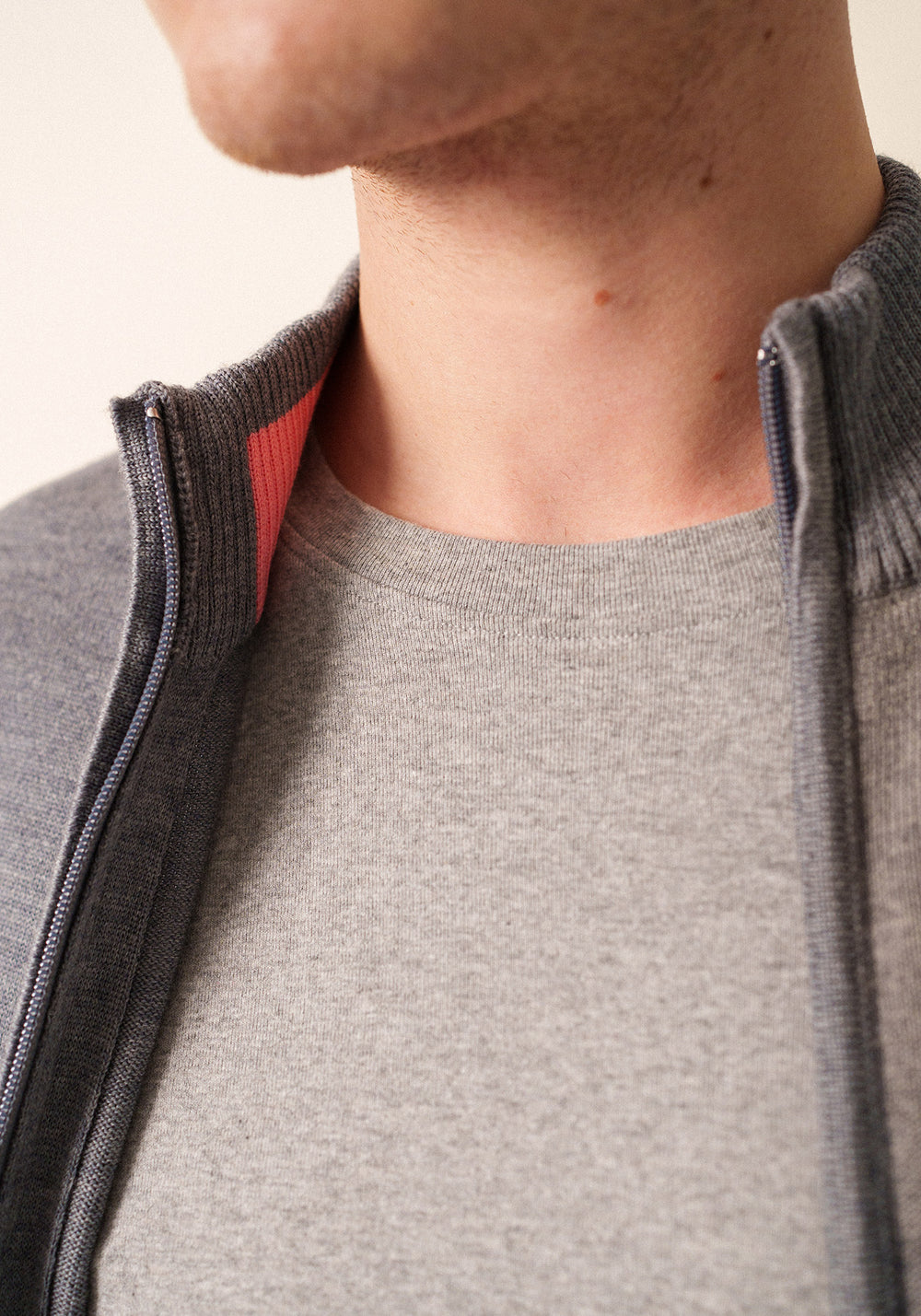 Colorado II  Zip Jacket (GRAY / BRIGHT PINK)