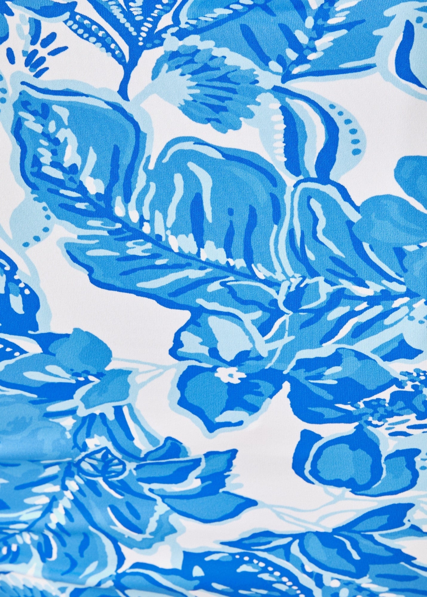 Short-Sleeve Stretch Top - Soleil Azur Blue - Lilly Pulitzer