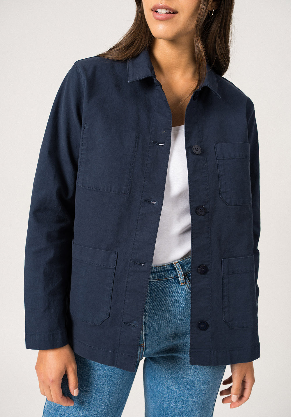 Alize French Chore Jacket (NAVY)
