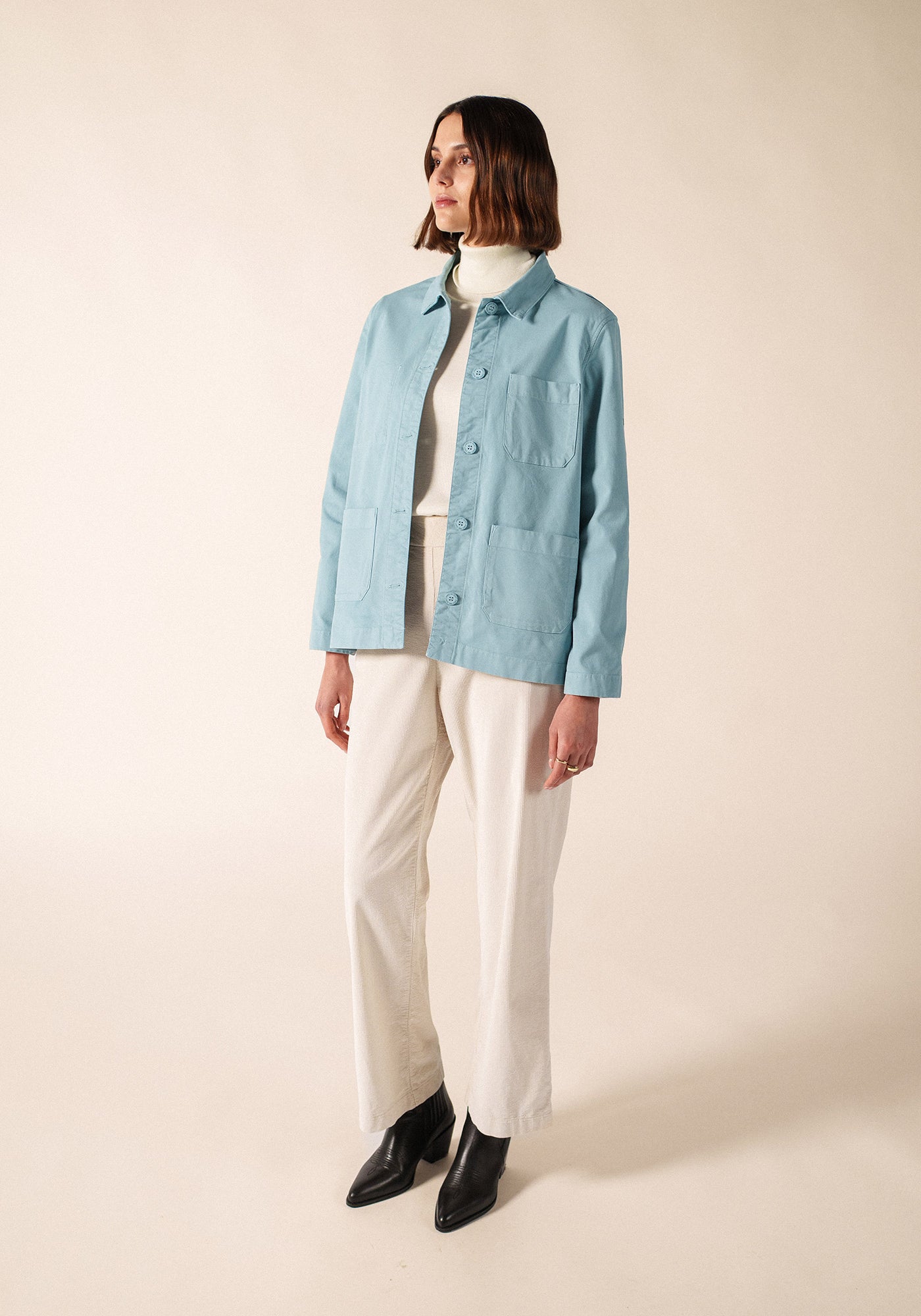 ALIZE French Chore Jacket (LIGHT COASTAL BLUE)