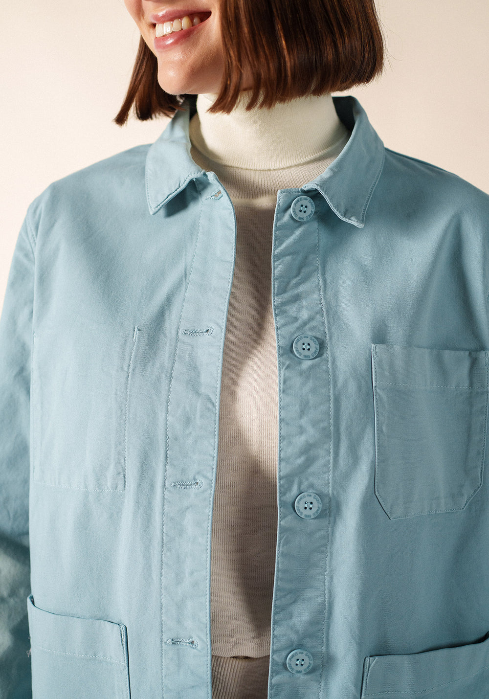 ALIZE French Chore Jacket (LIGHT COASTAL BLUE)