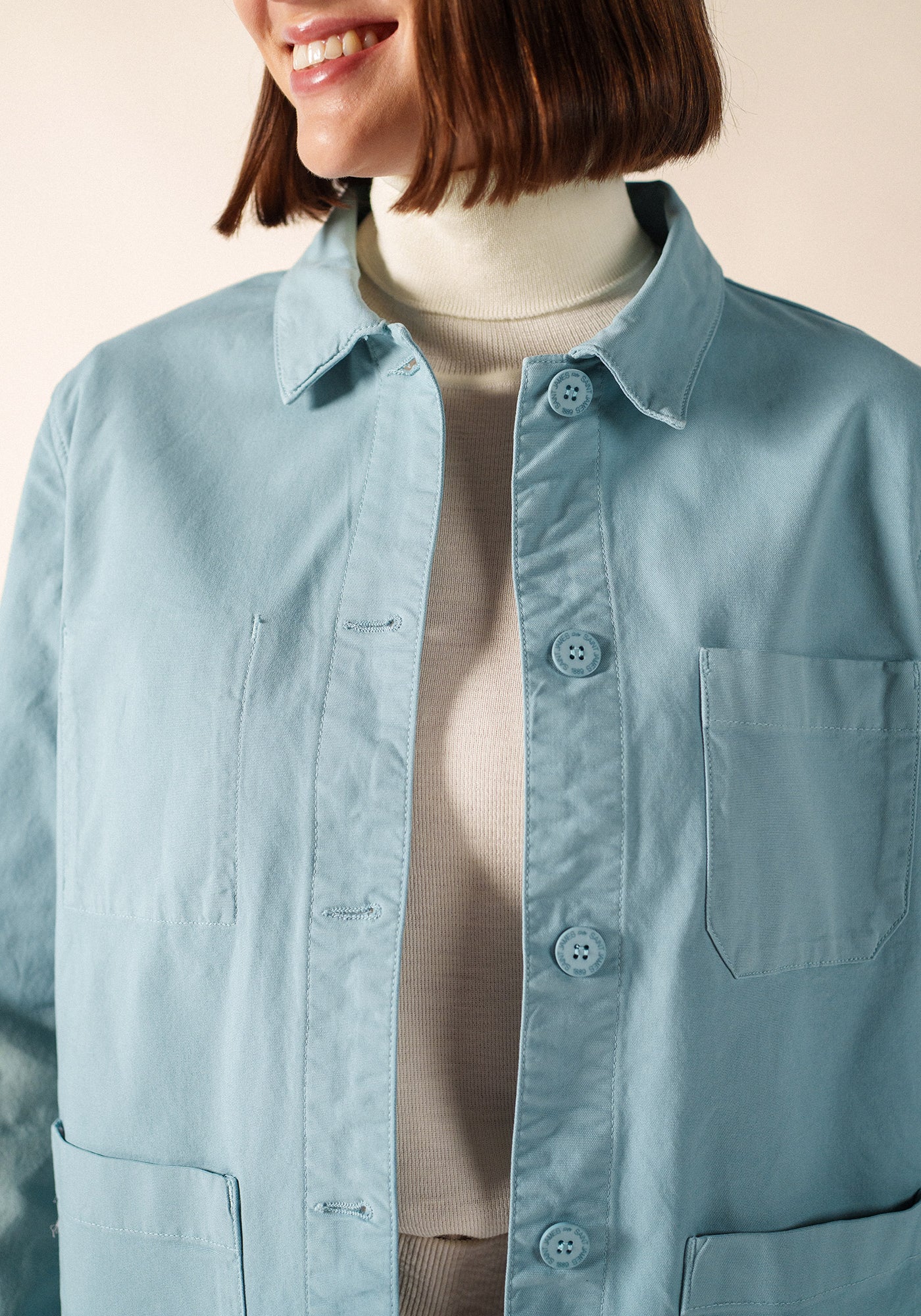ALIZE French Chore Jacket (LIGHT COASTAL BLUE)