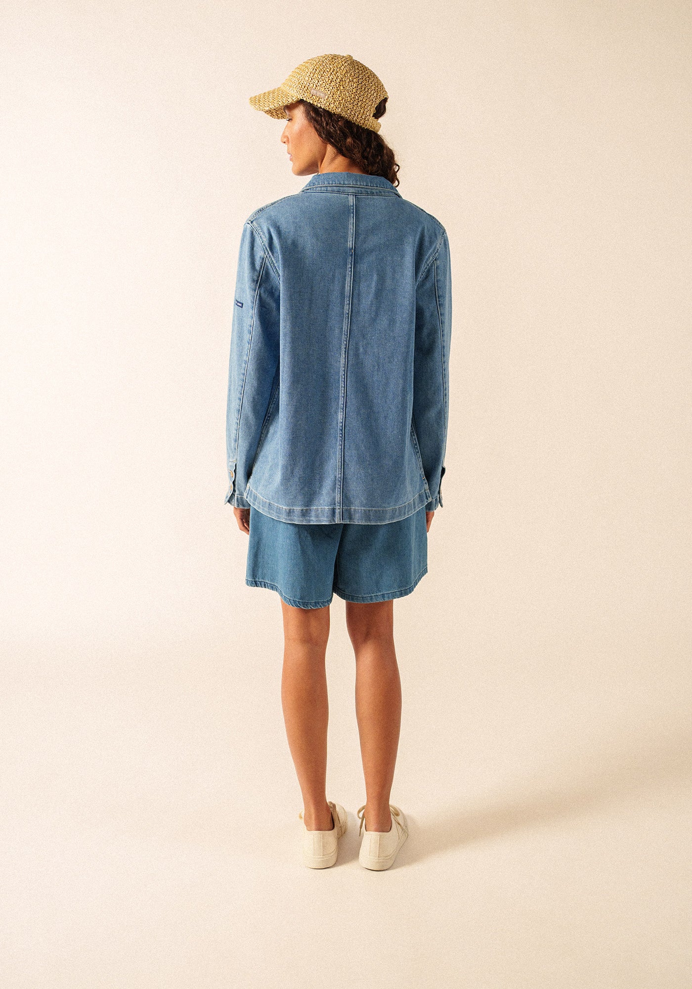 Alize French Chore Jacket (DENIM BLUE)