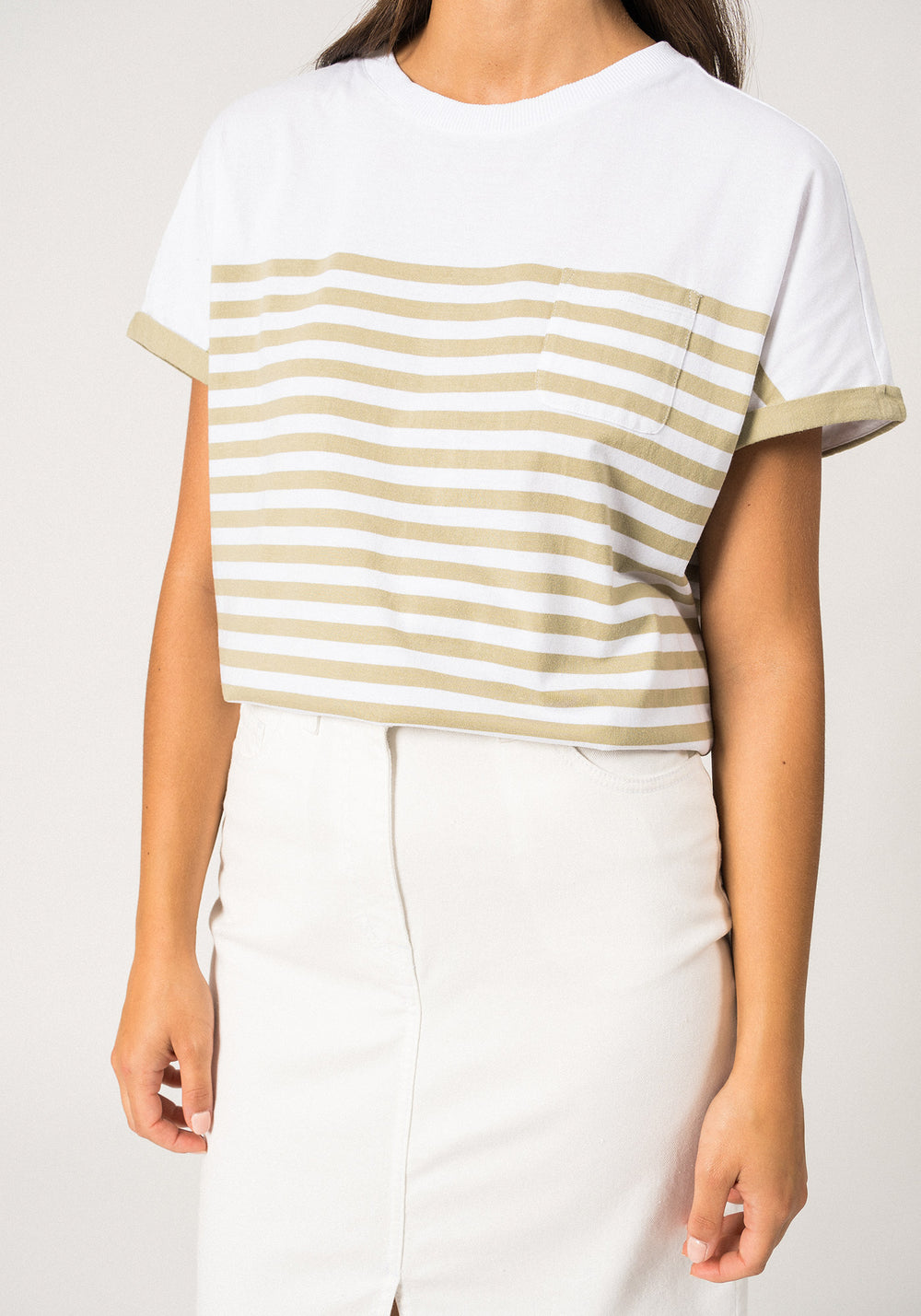 Enora Colorblock Tee (PROMENADE)