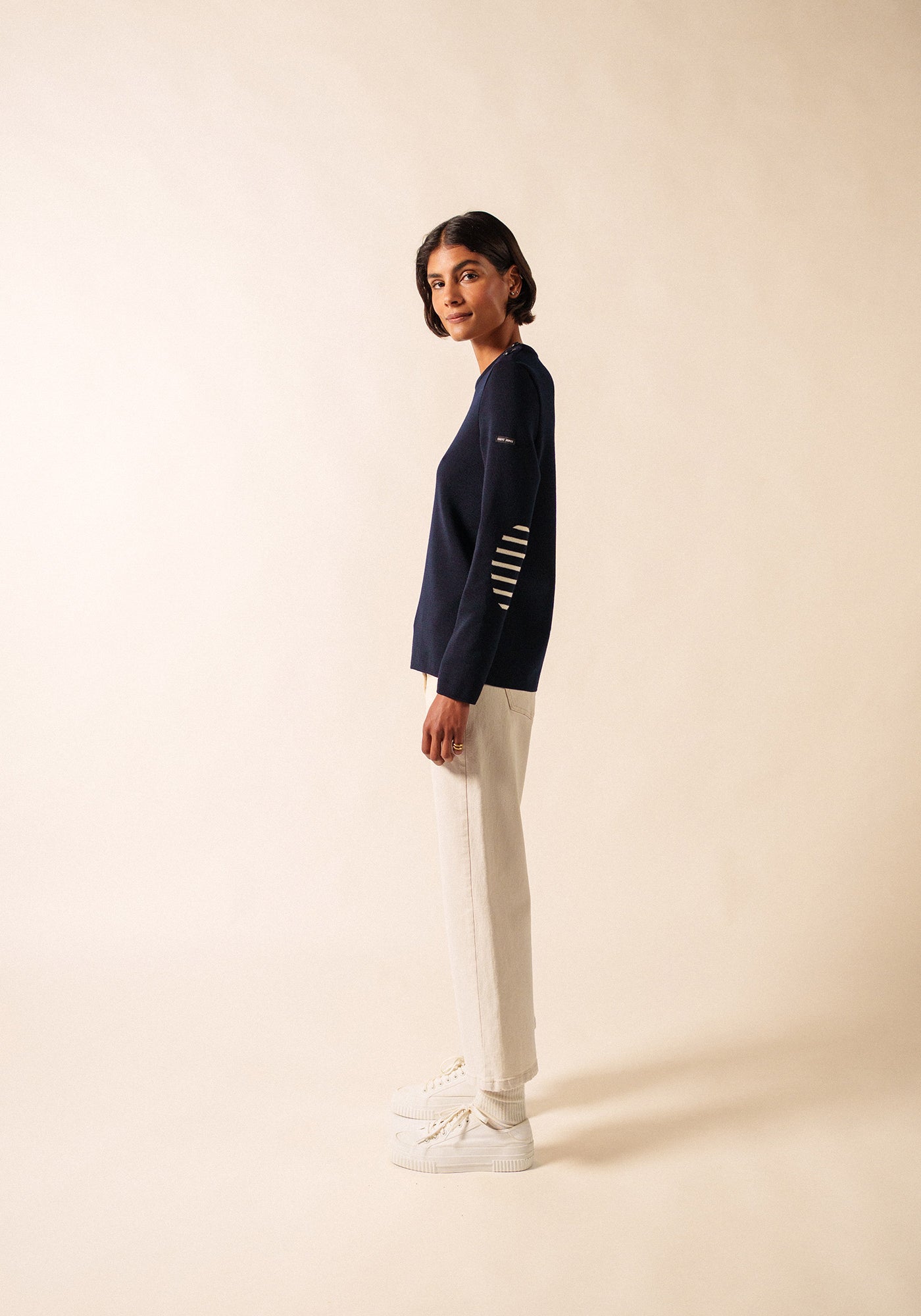 Bregancon Breton Sweater (NAVY)
