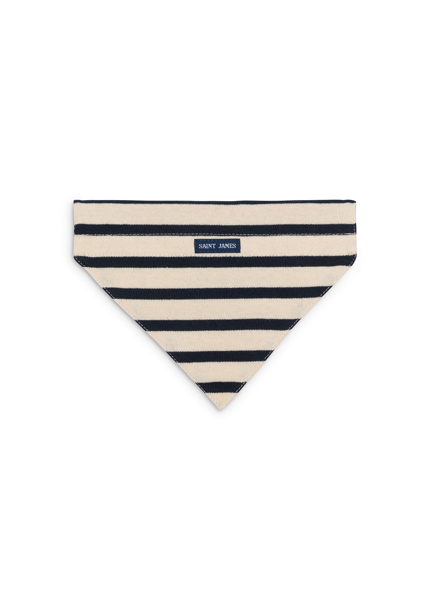 Parisian Pup Bandana (ECRU / NAVY) • Saint James USA