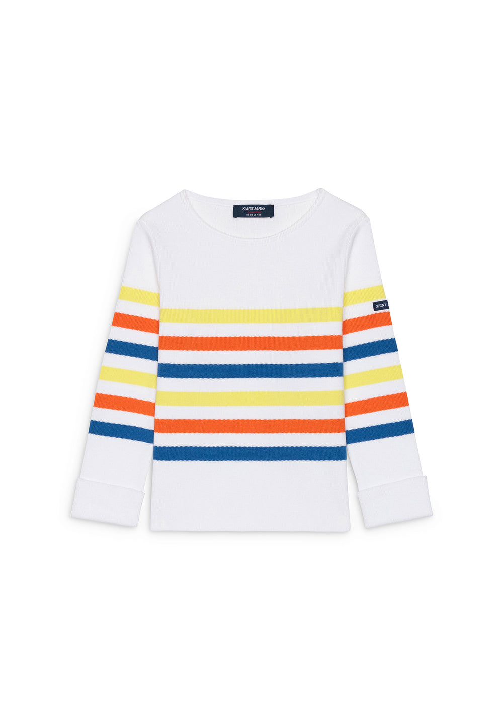 Ecrins Cotton Kids Striped Sweater (CAP GRAPHIC)