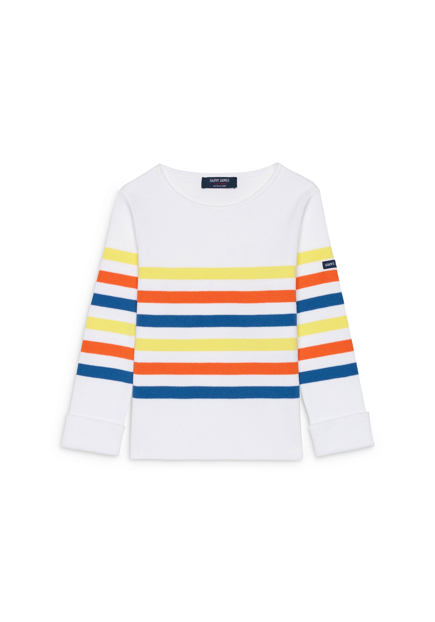 Ecrins Cotton Kids Striped Sweater (CAP GRAPHIC)