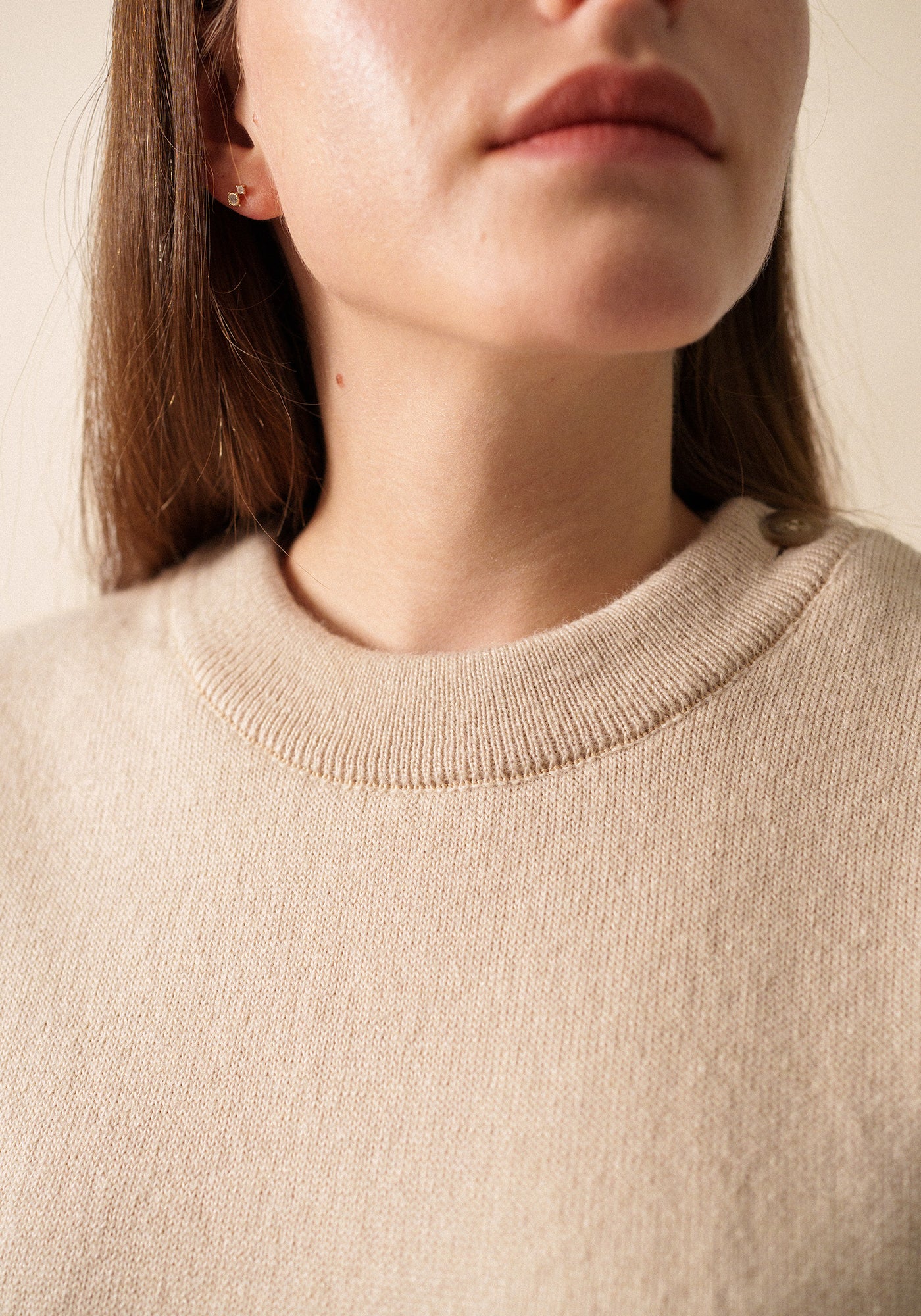 La Clusaz Mohair Vest (BEIGE)