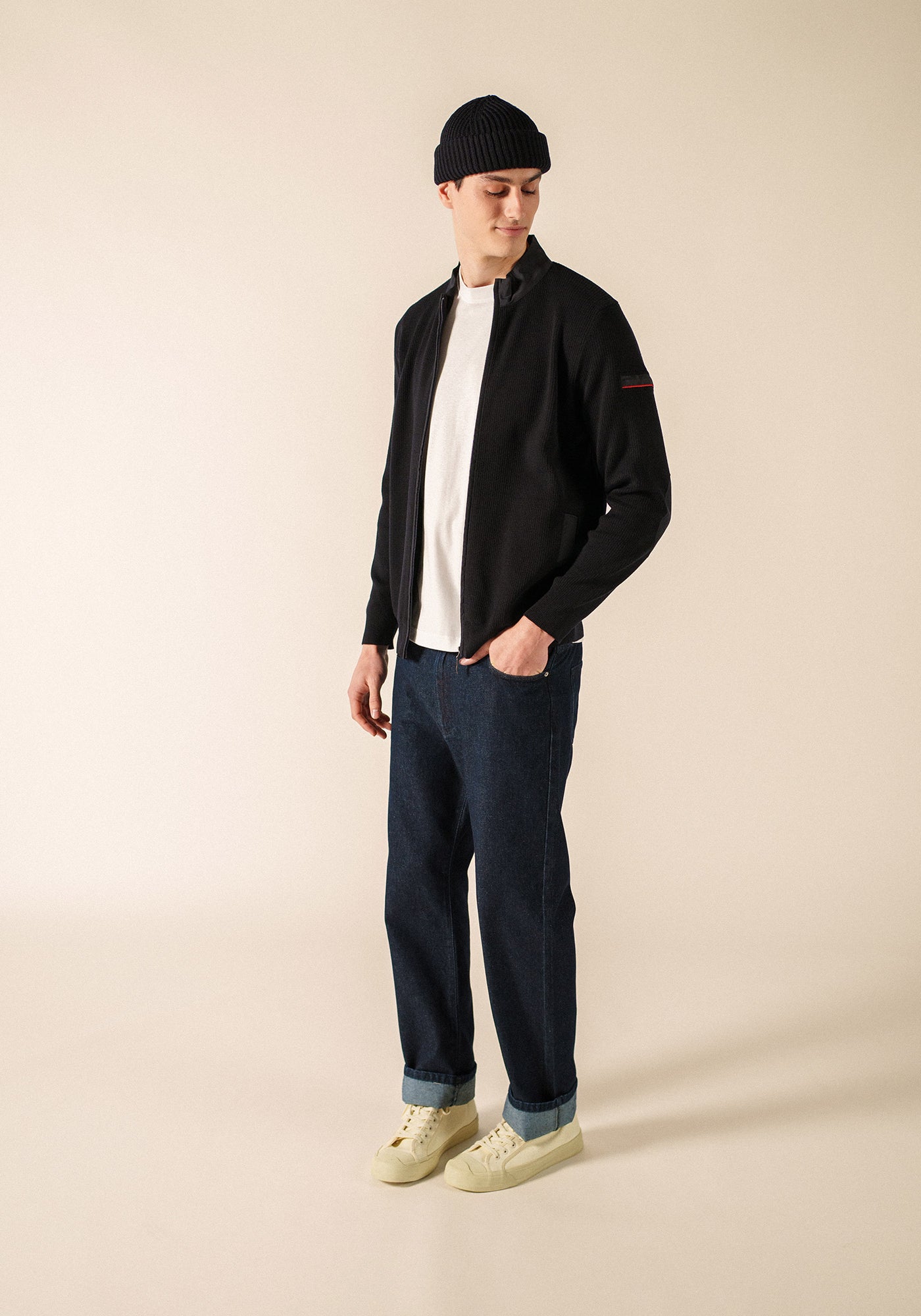 Navigateur Knit Cardigan (NAVY)