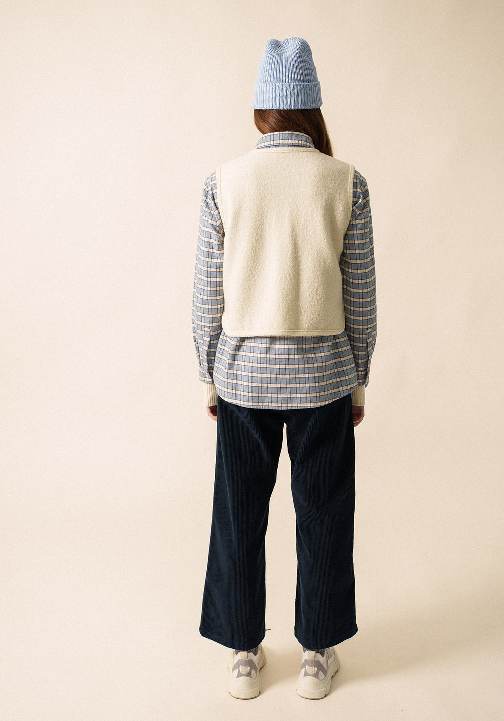 Jura Boiled Wool Vest (WINTER WHITE)