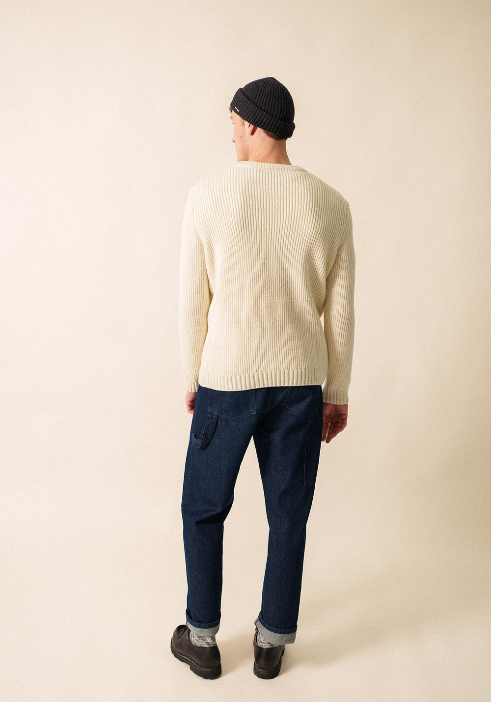 Tignes Cable Knit Sweate (WINTER WHITE)