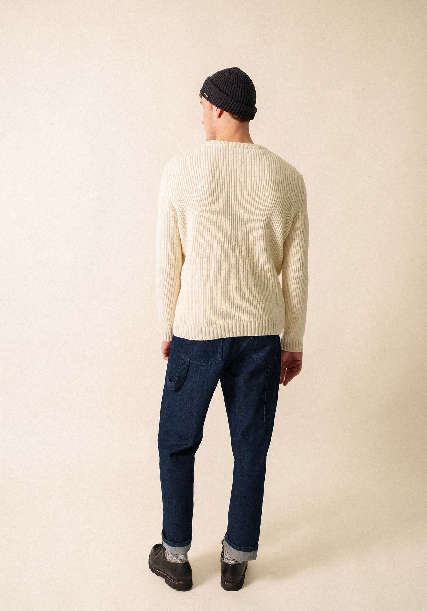 Tignes Cable Knit Sweate (WINTER WHITE)