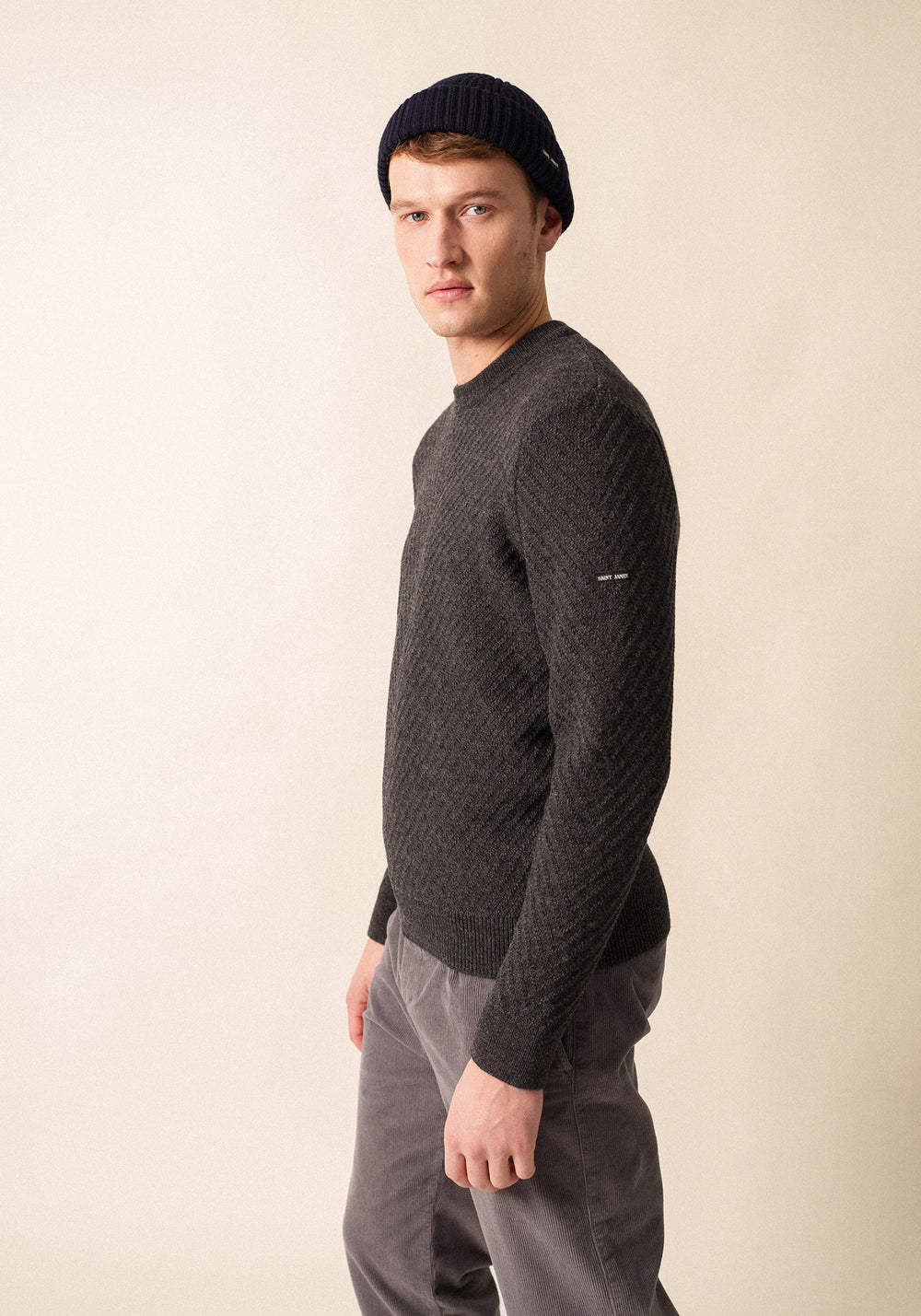 Flaine Sailor Sweater (GRAY)