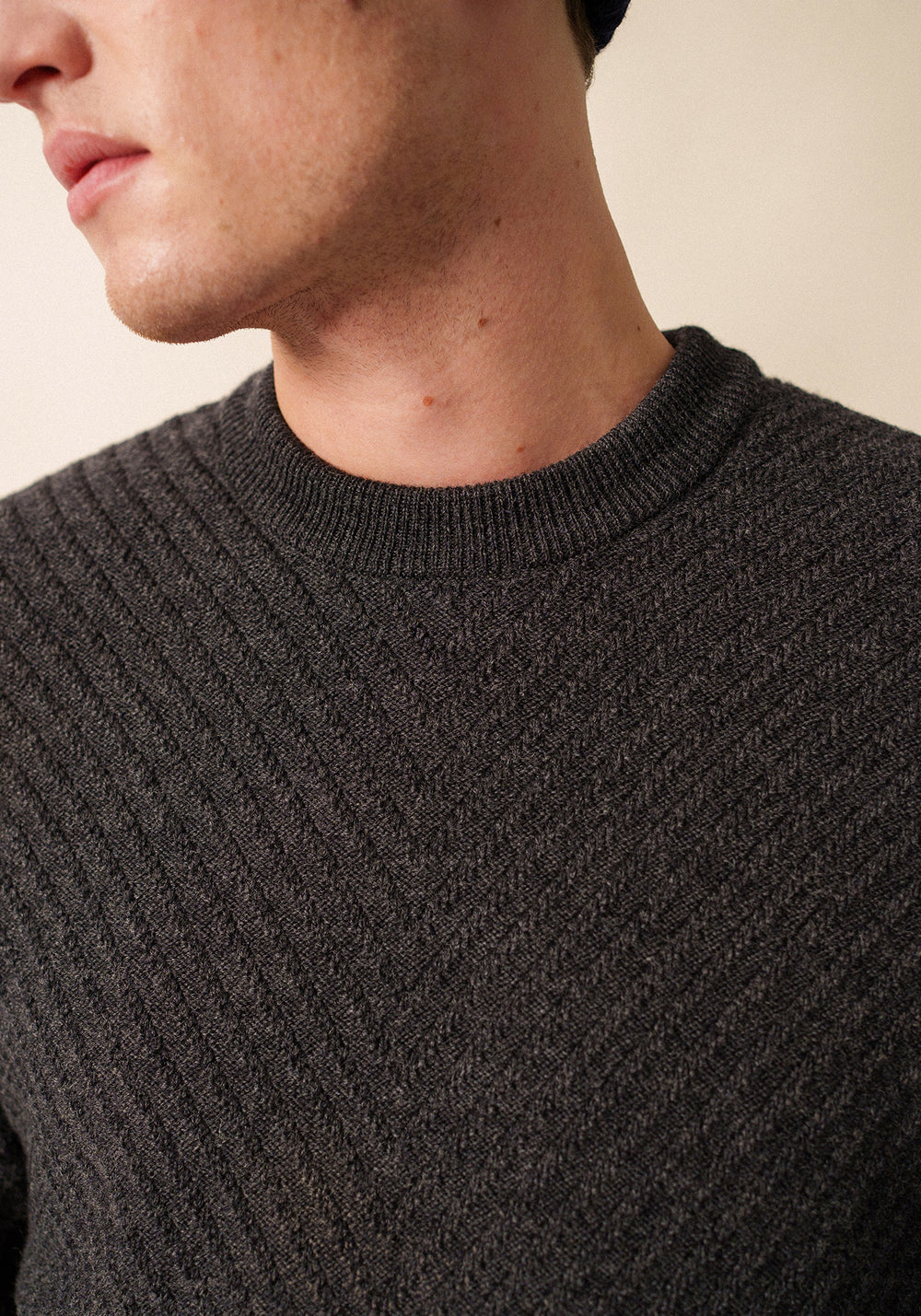 Flaine Sailor Sweater (GRAY)