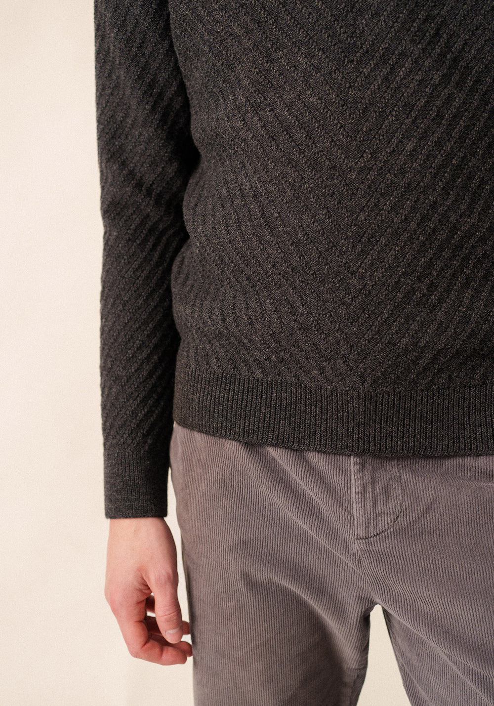 Flaine Sailor Sweater (GRAY)