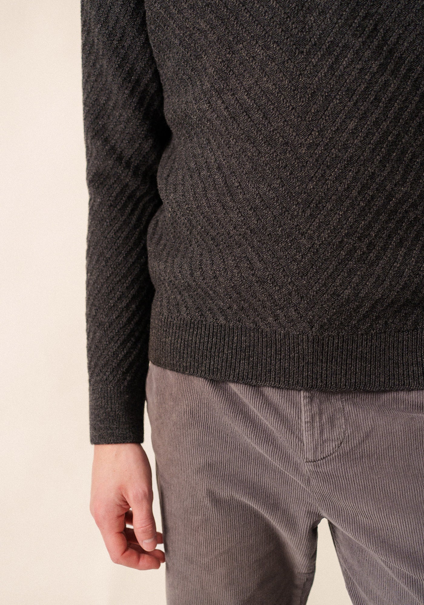 Flaine Sailor Sweater (GRAY)