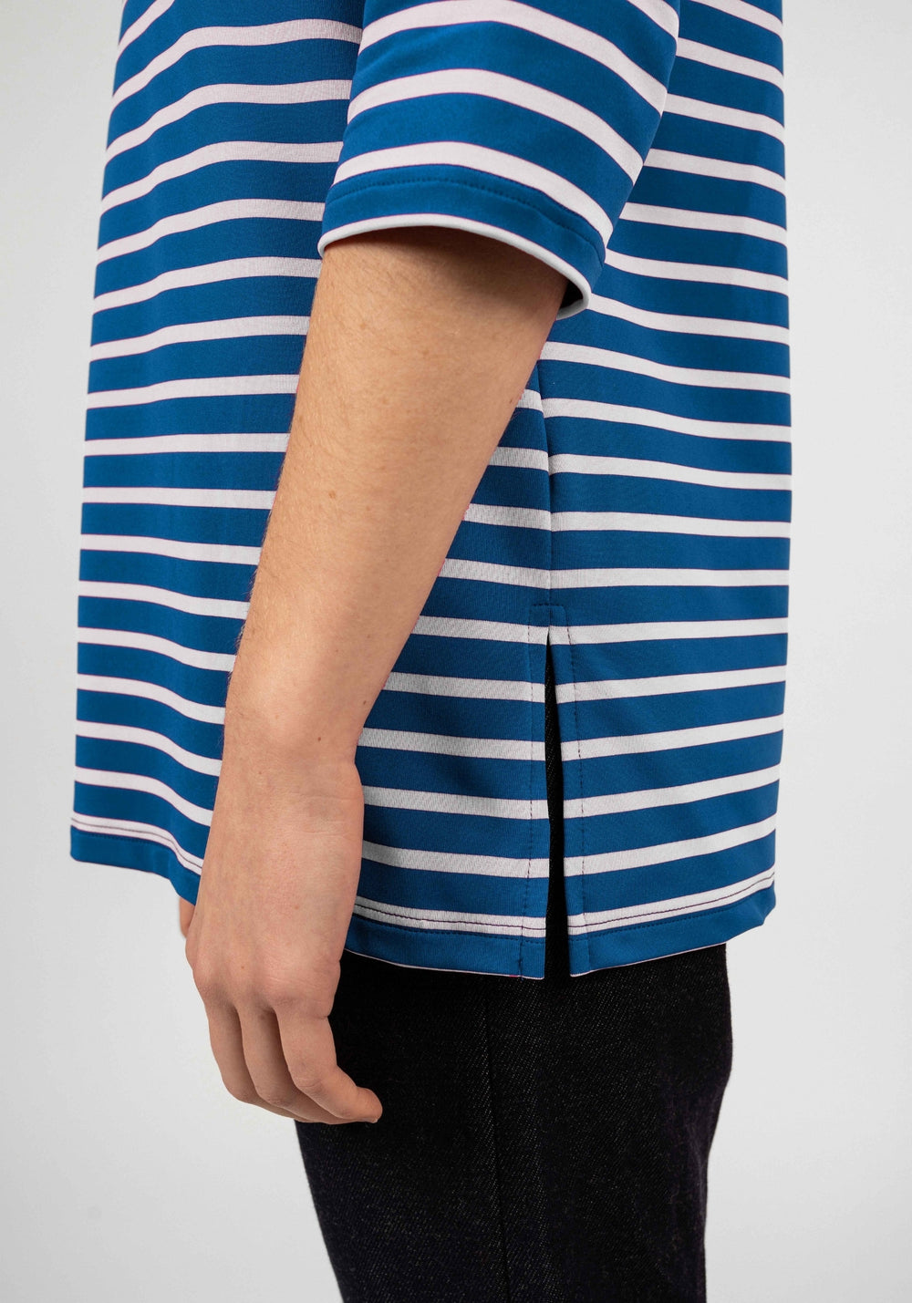 Phare Anti-Uv Striped Tunic (DEEP TEAL / IVORY)