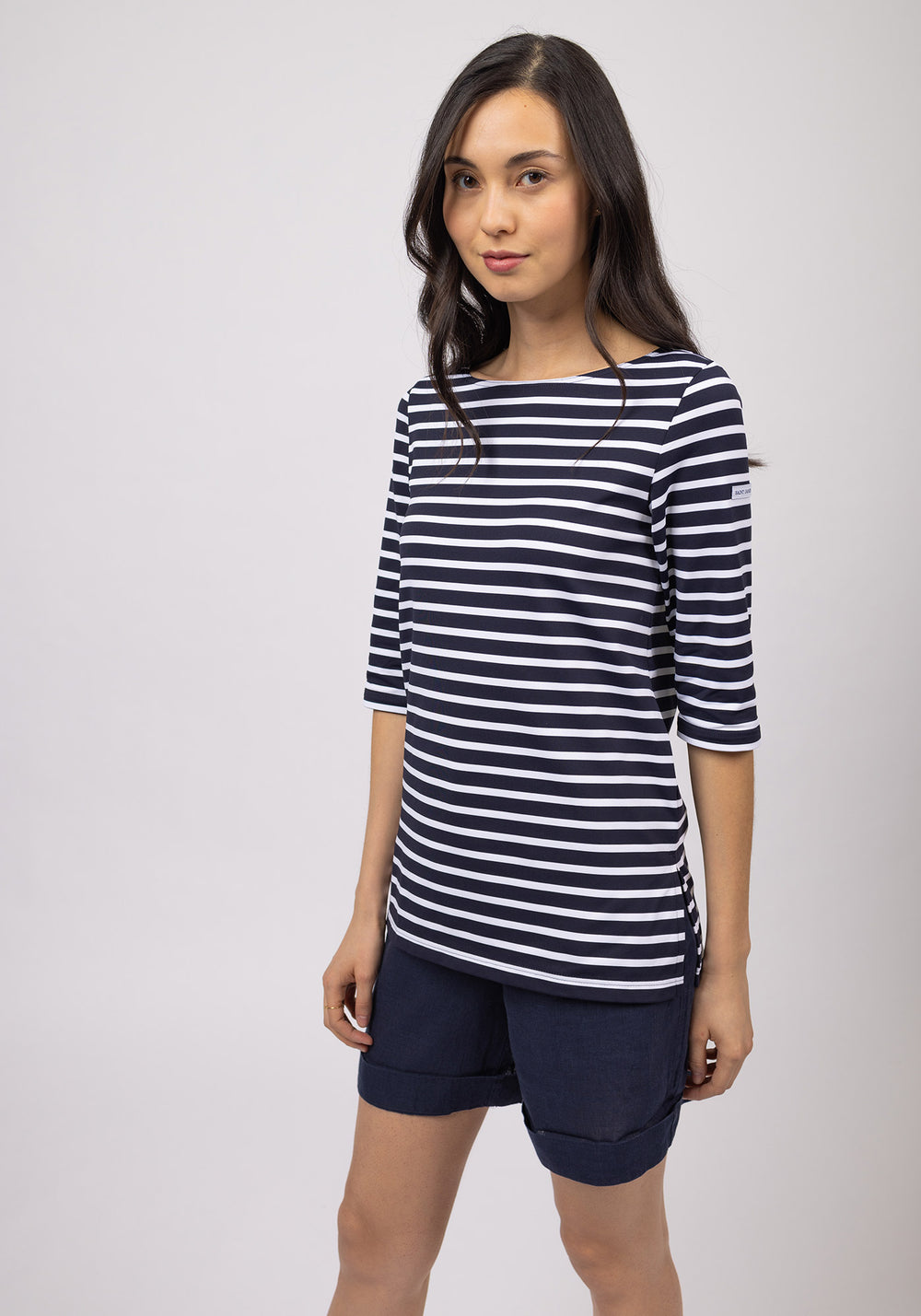 Phare Anti-Uv Striped Tunic (NAVY / WHITE)