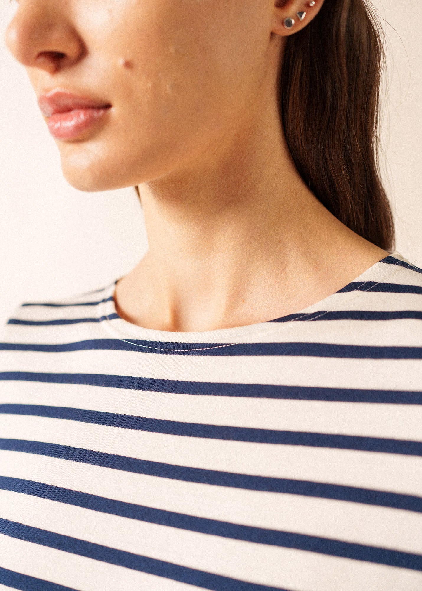 Breton Striped Top - ¾ Sleeve - Saint James • Saint James USA