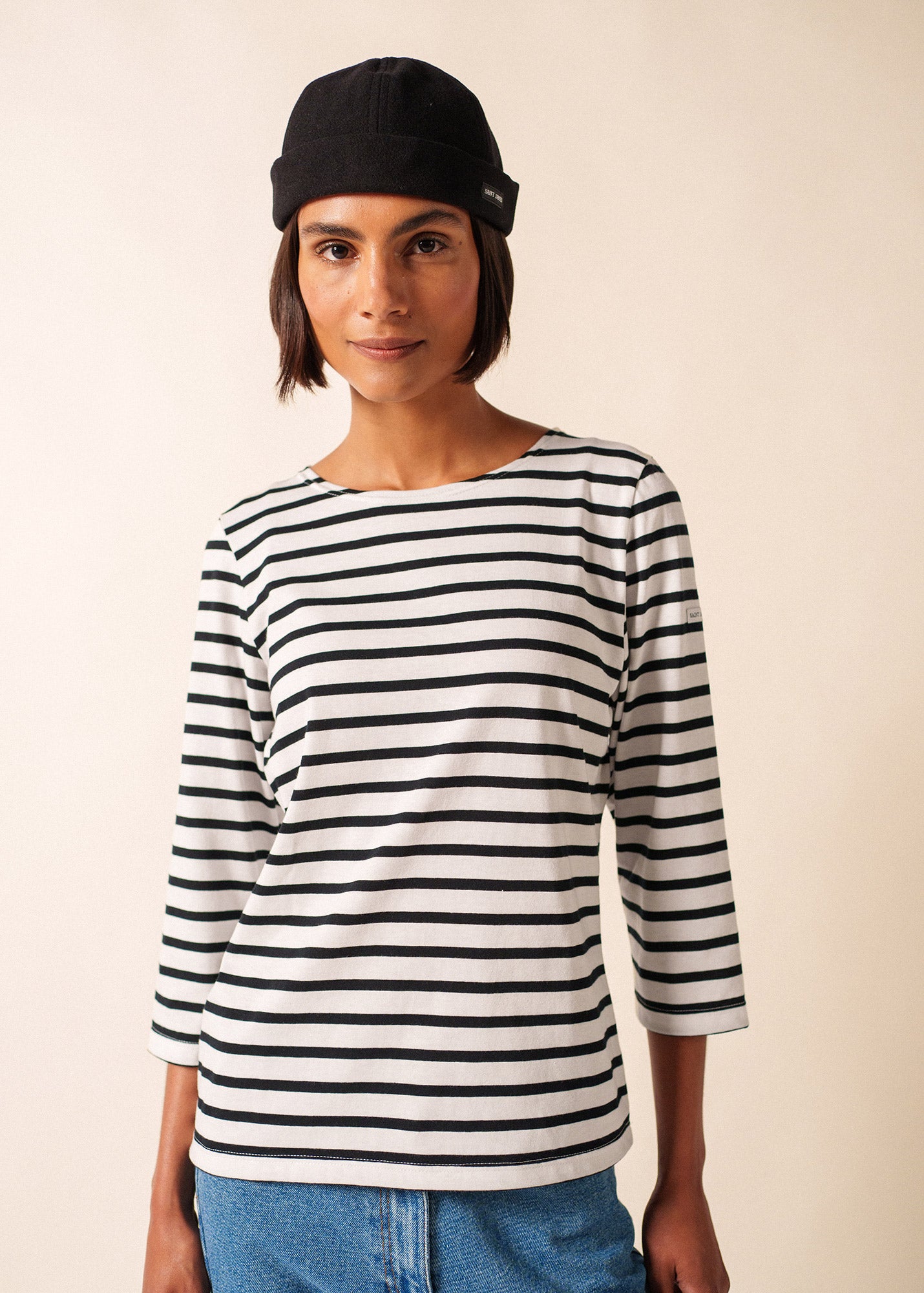 Breton Tops With 3/4 Sleeves • Saint James USA