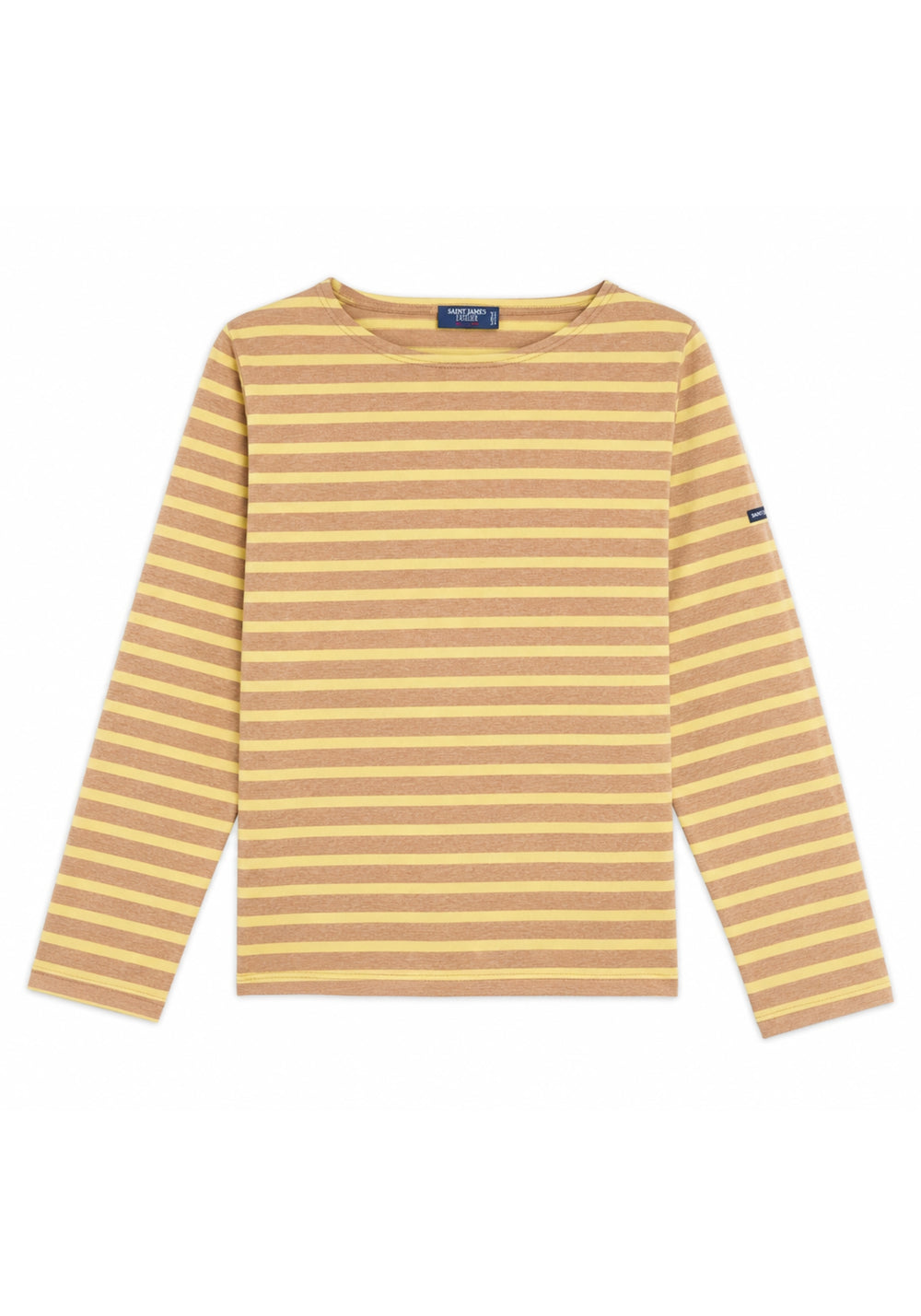 MERIDAME II Breton Shirt (BEIGE MELANGE / BUTTER YELLOW)