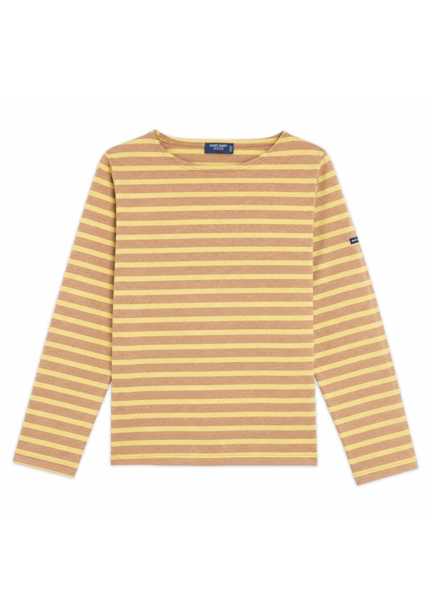 MERIDAME II Breton Shirt (BEIGE MELANGE / BUTTER YELLOW)
