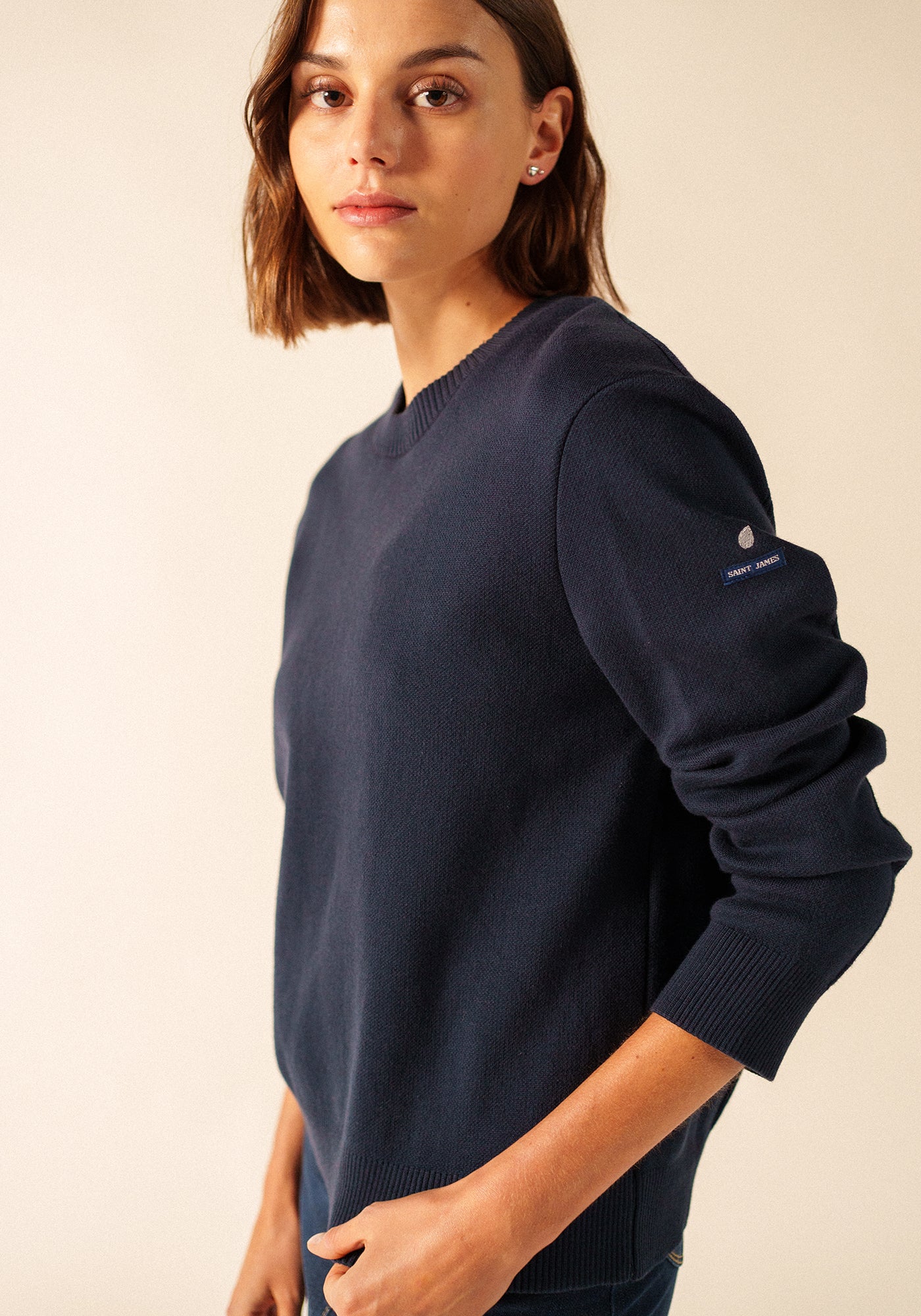 Graphic Sweater x Guillaume Larquemain (NAVY)