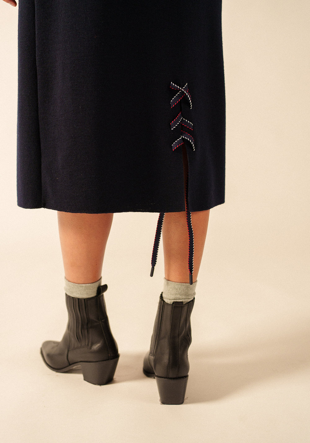 Cabestan Skirt x Isabelle Ballu (NAVY)