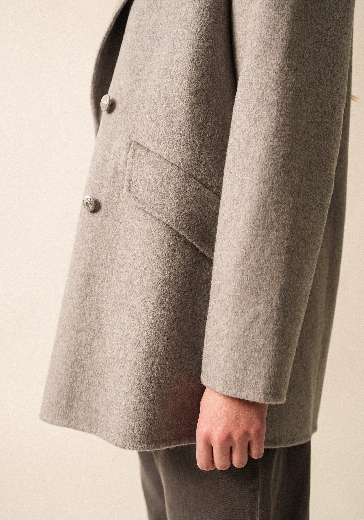 St Elina Peacoat (GRAY)