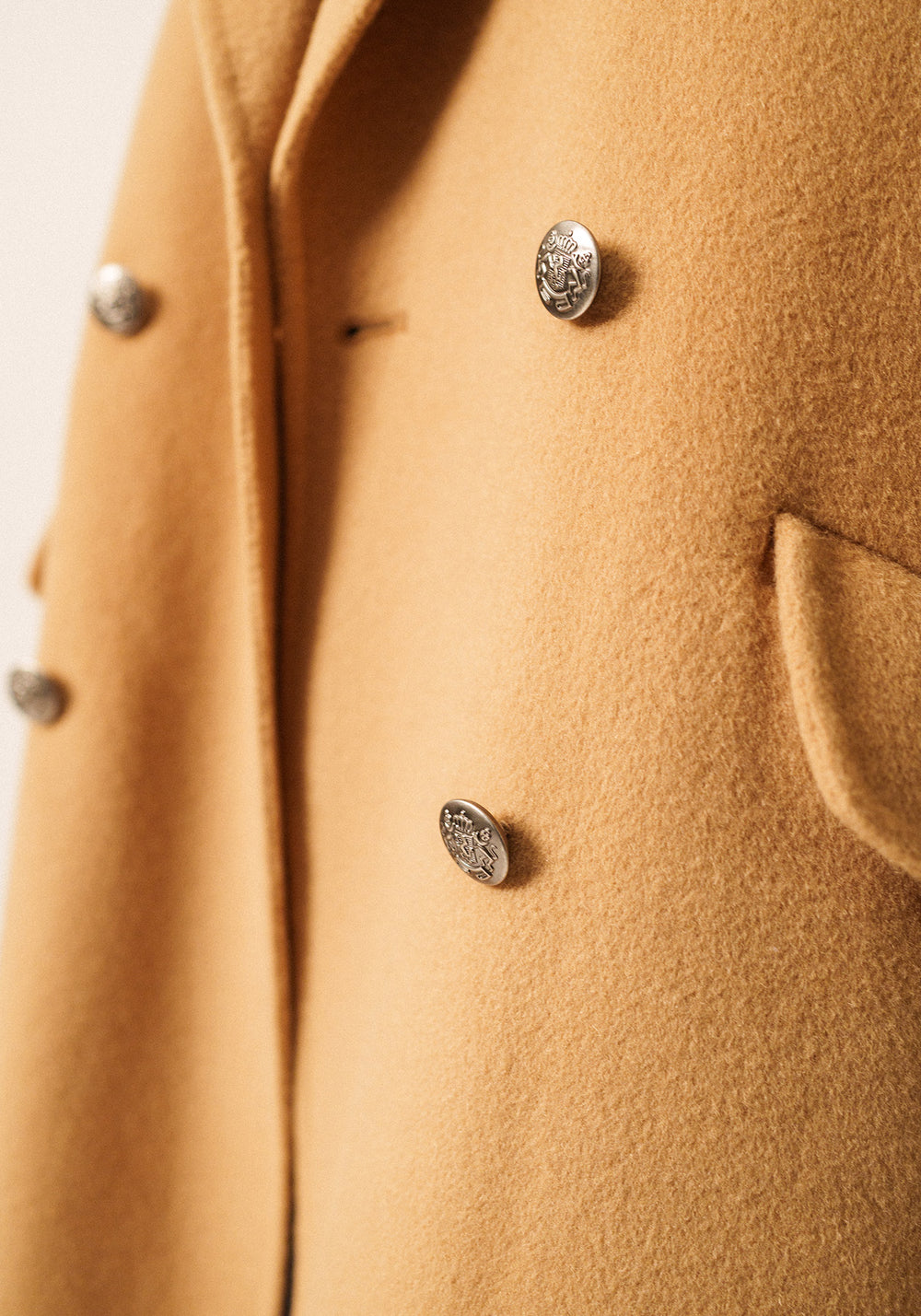 St Elina Peacoat (DARK BEIGE)