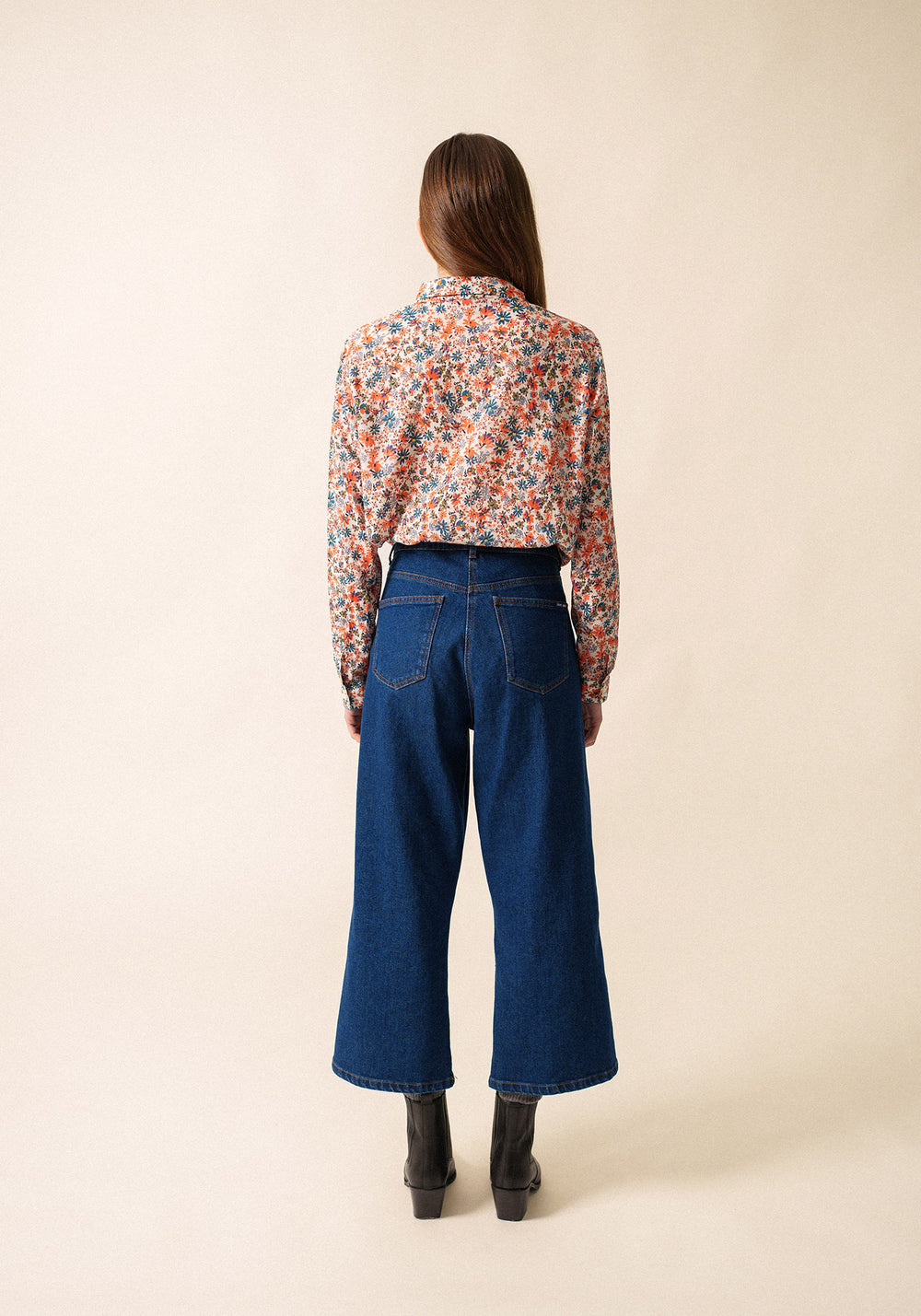 Fanny Veil Blouse (FLORAL)