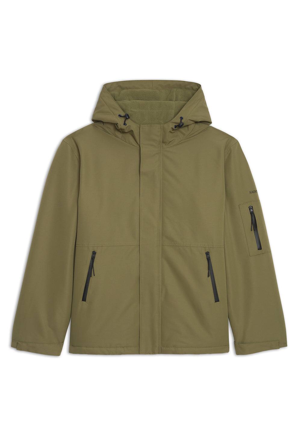 St Denis Hooded Jacket (OLIVE GREEN)