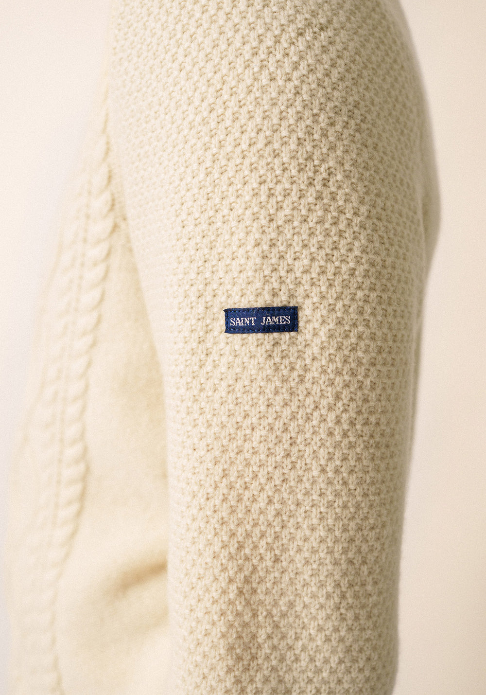 Nyon Cable Knit Sweater (WINTER WHITE)