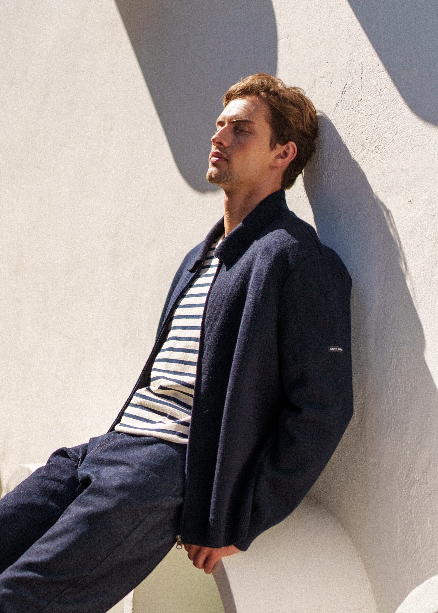 Men Breton Sweaters, Wool Knit Jackets, Saint James® Knitwear