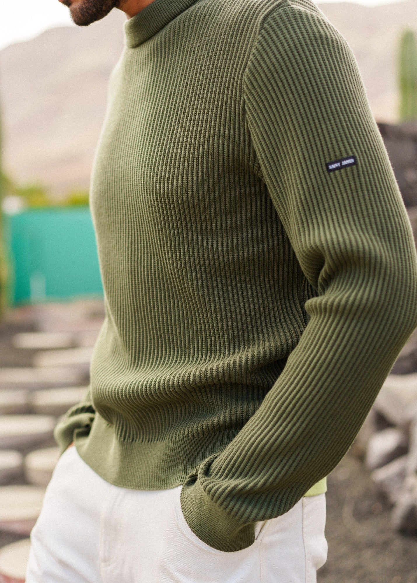 Men Breton Sweaters, Wool Knit Jackets, Saint James® Knitwear