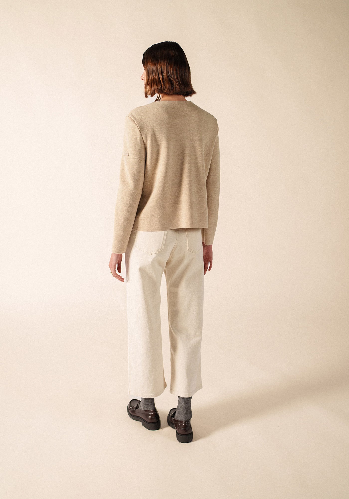 MONTPELLIER Wool Jacket (BEIGE)