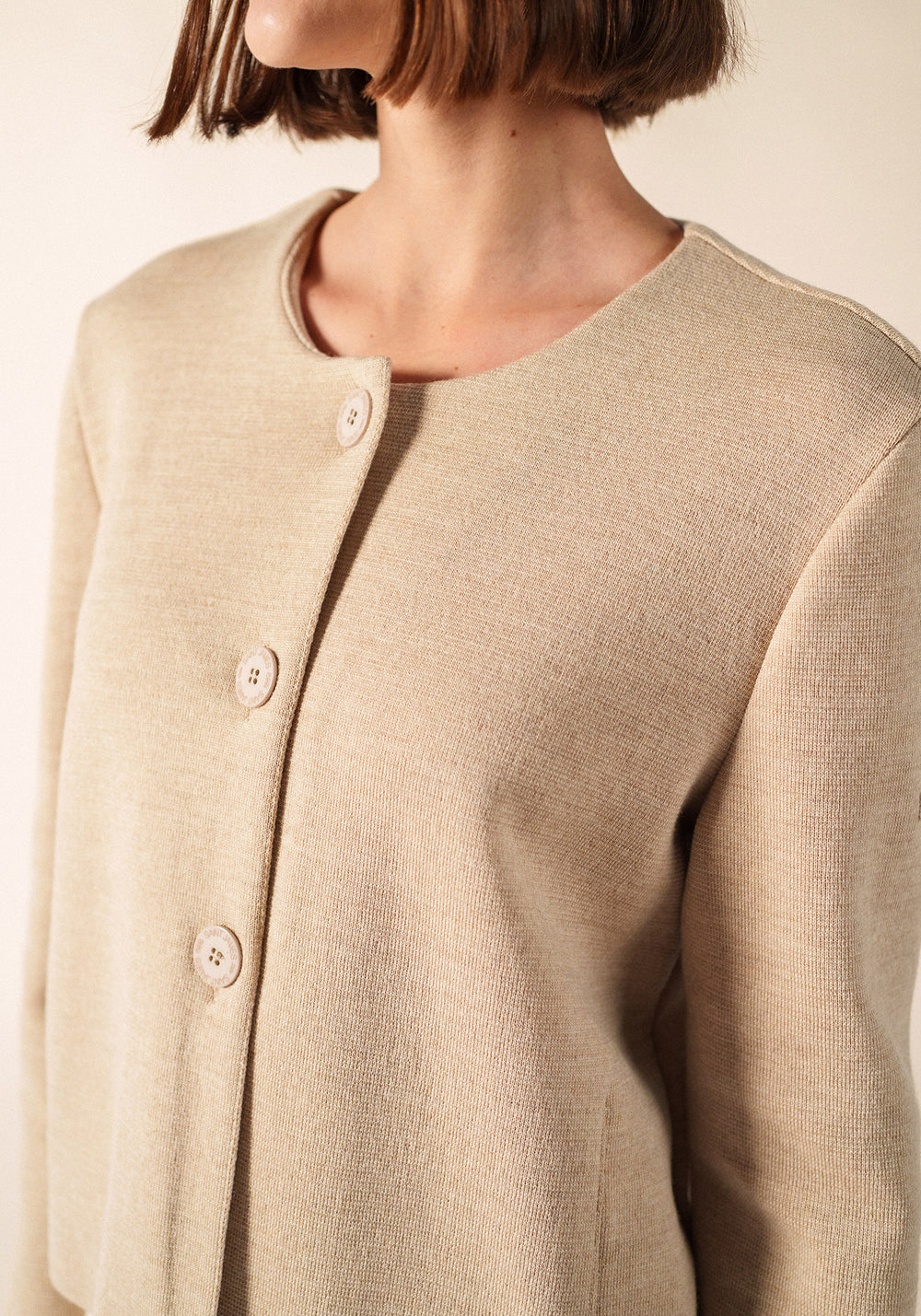 MONTPELLIER Wool Jacket (BEIGE)