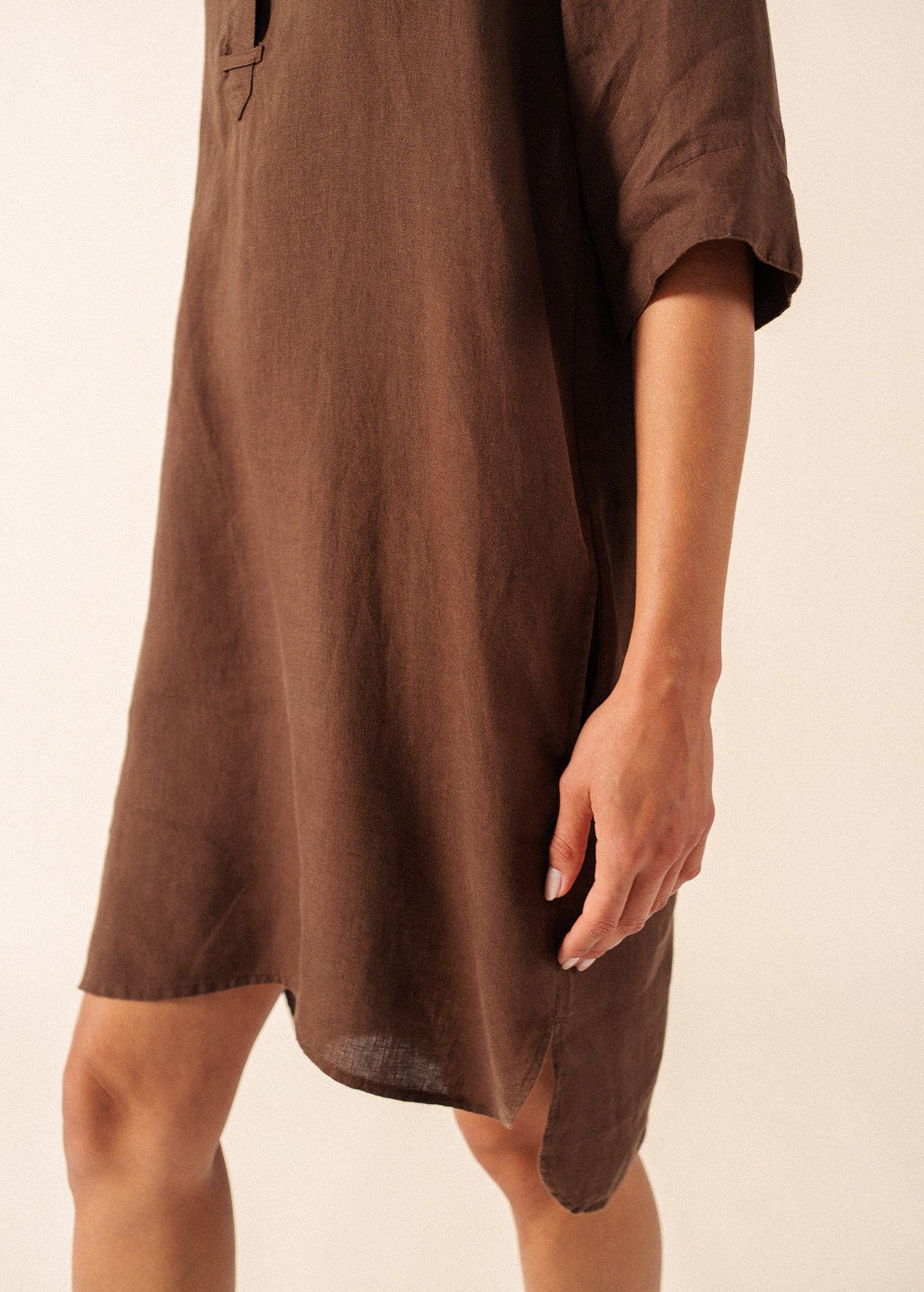 Leonie Linen Shirt Dress | Lightweight Summer Dress | Saint James